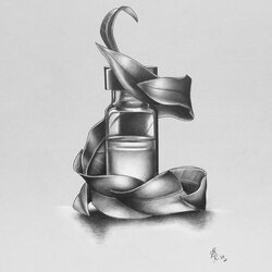 Love Potion - Kohlezeichnung